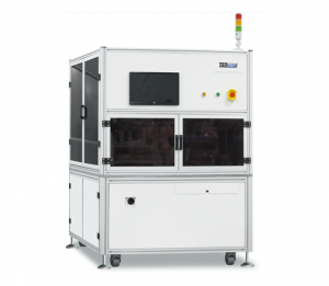 What are the requirements for compressed air pressure and flow rate of the labeling machine